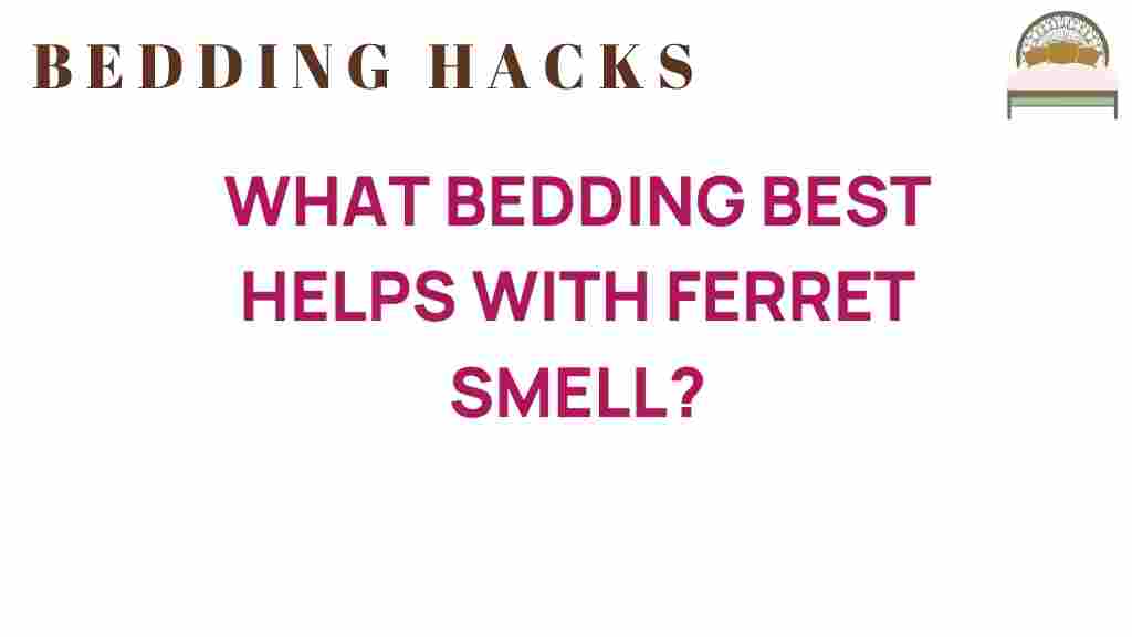 best-bedding-ferret-smell