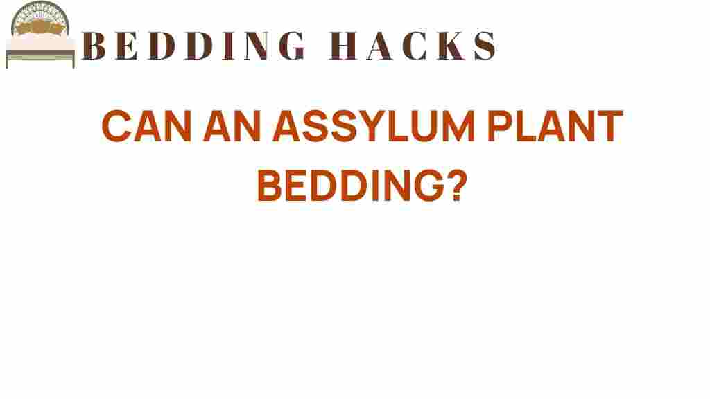 can-an-asylum-plant-enhance-bedding