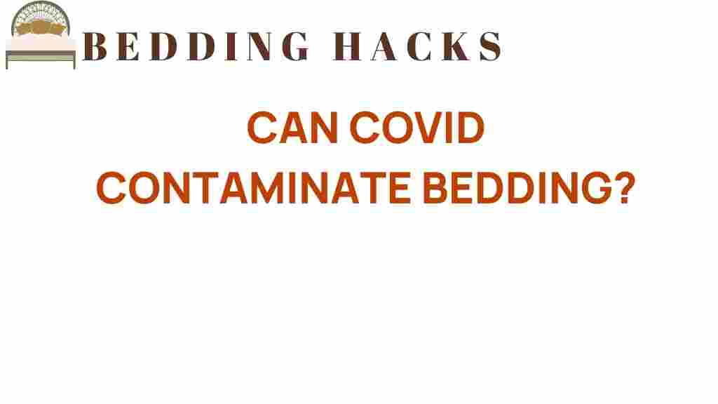 can-covid-contaminate-bedding