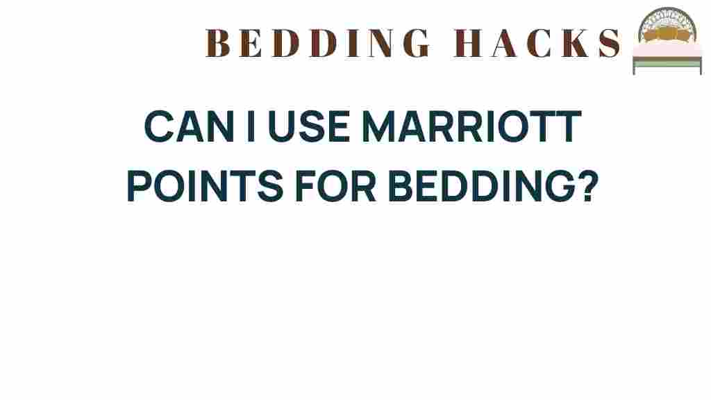 can-i-use-marriott-points-for-bedding