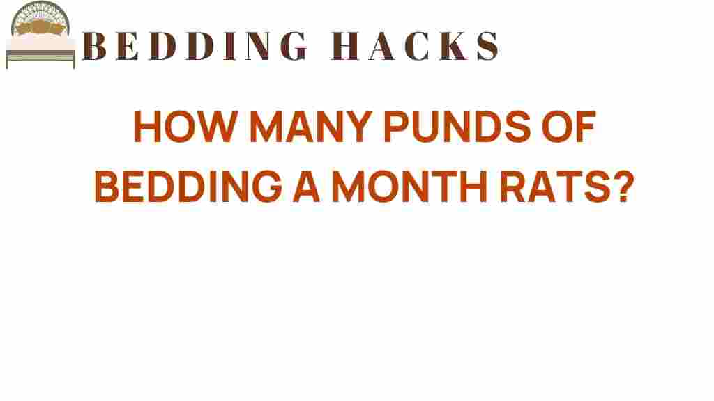how-many-pounds-of-bedding-rats