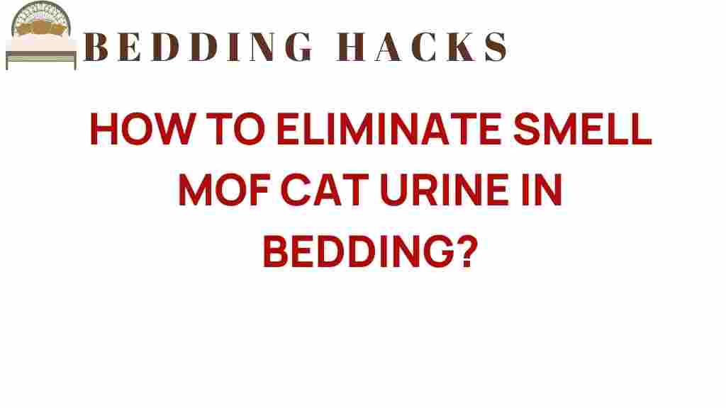 eliminate-cat-urine-smell-bedding