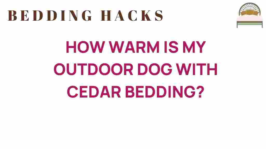 how-warm-is-my-outdoor-dog-with-cedar-bedding