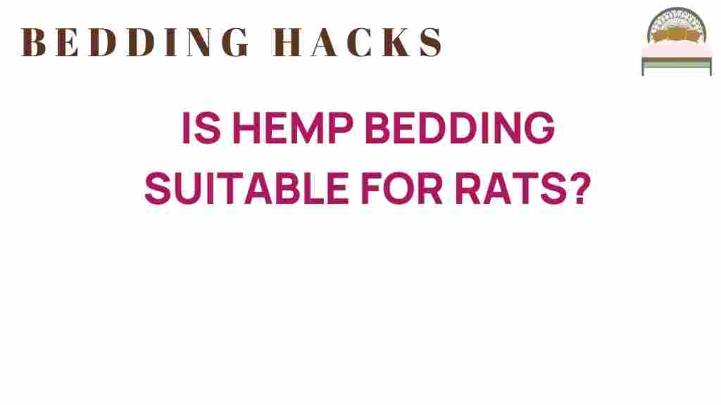 is-hemp-bedding-suitable-for-rats