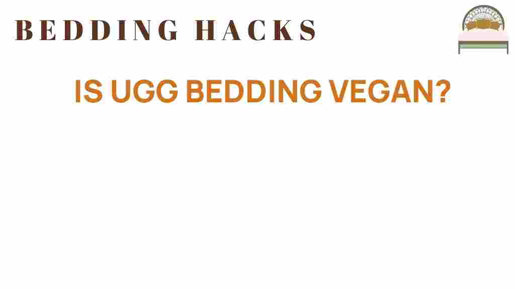 is-ugg-bedding-vegan