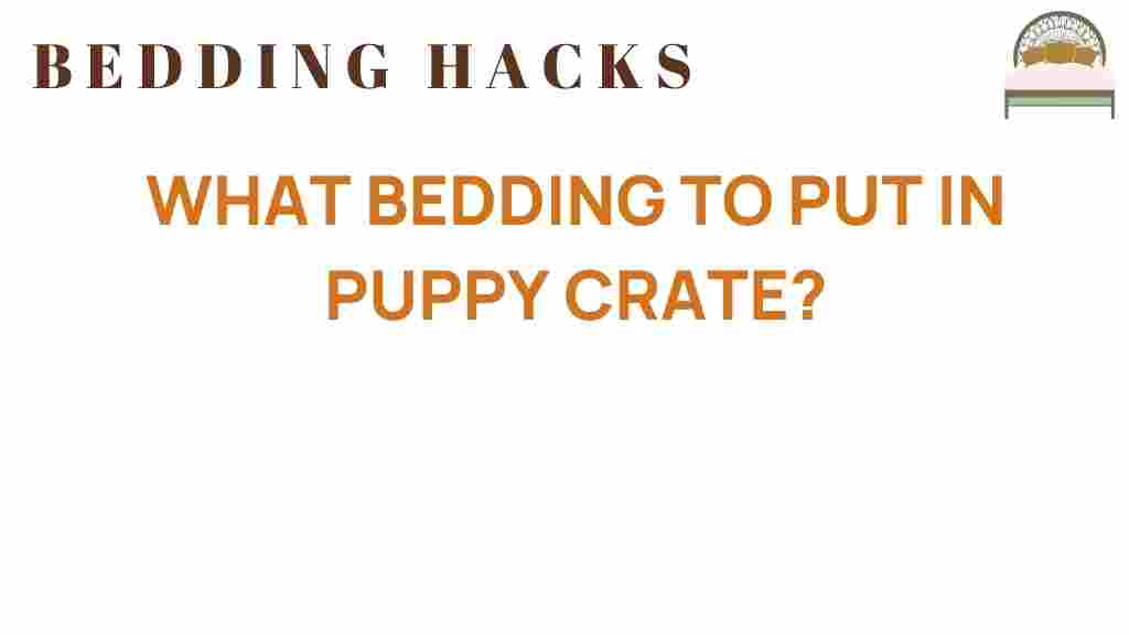 what-bedding-to-put-in-puppy-crate