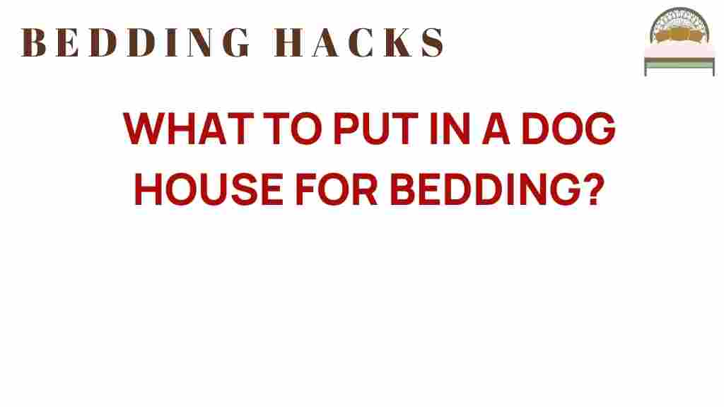 what-to-put-in-a-dog-house-for-bedding